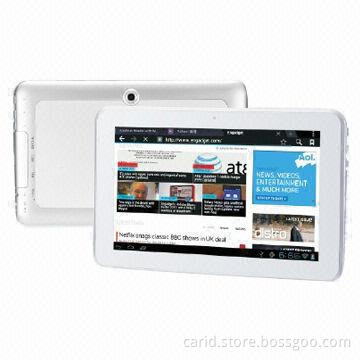 9-inch Android Tablet PCs with Call Function, 1, 4GB, Dual-core, Dual-camera, 800 x 480 Pixels